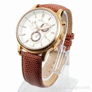 Stainless steel quartz watch with Japanese movement, popular, fast delivery